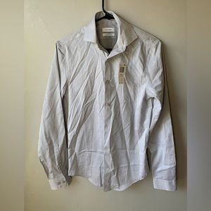 Calvin Klein NWT Extreme Slim Fit Performance Button Down Shirt